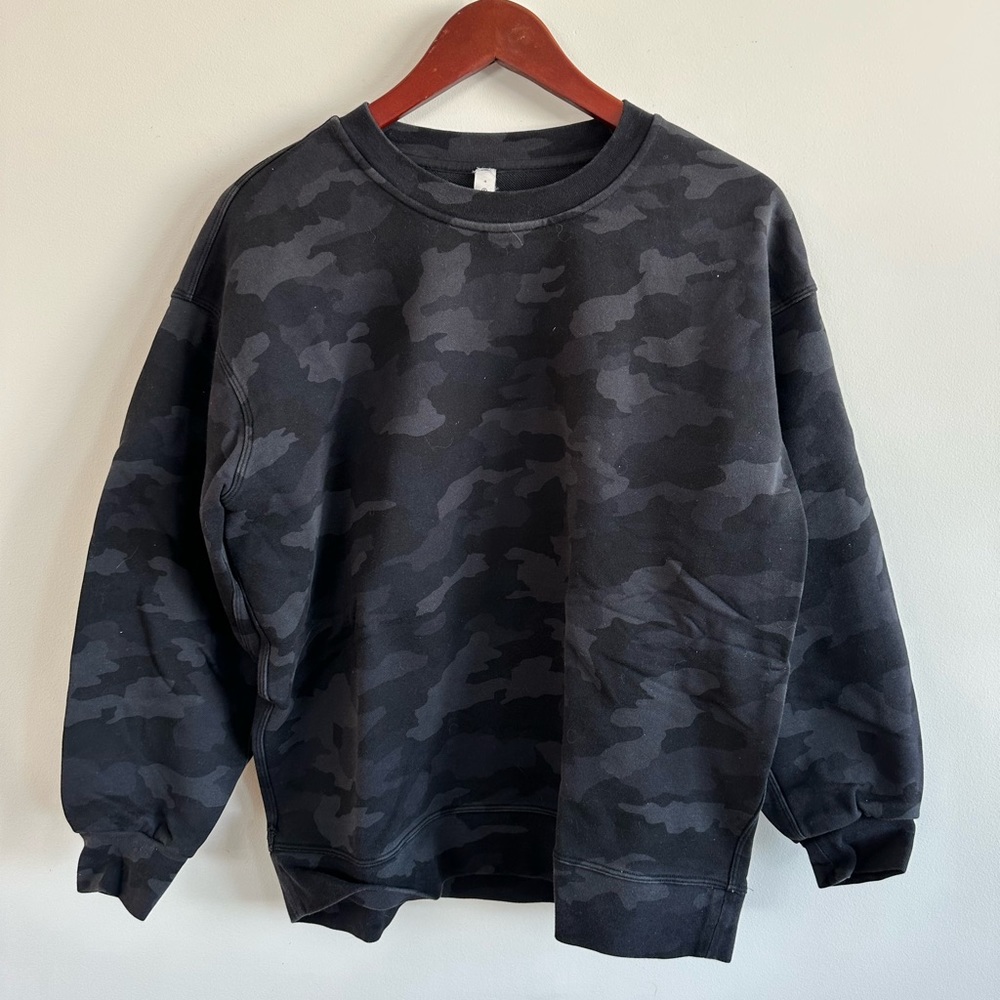 Lululemon Camo Sweatshirt